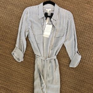 Soft by Joie Buttom Down shirtdress with belt